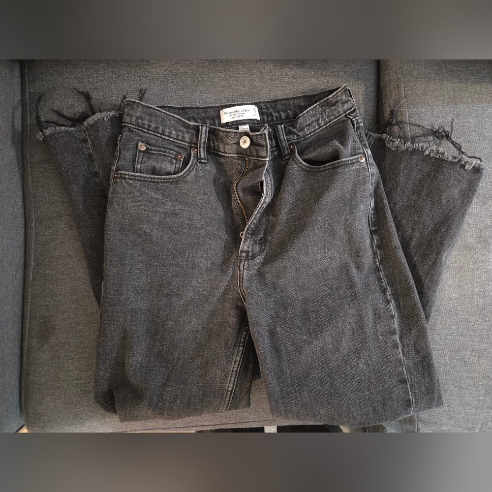 Abercrombie & Fitch Dark Gray Jeans